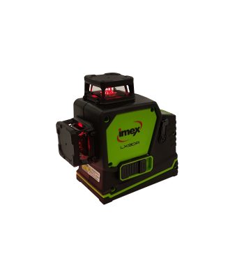 IMEX LX3DR Red Beam Multi Line Laser Level