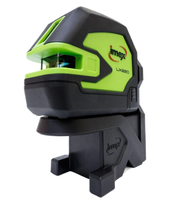 Imex LX22G Green Beam Line Laser with Plumb Spot