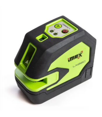 IMEX LX22G Cross line Laser Level Green Beam Series II