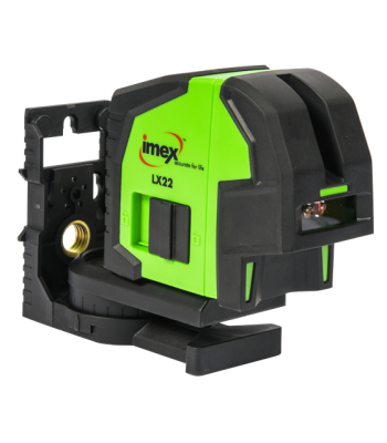 IMEX LX22R Red Beam Line Laser with Plumb Spot - Includes a Tripod