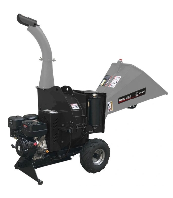 Lumag RAMBO HC15H 120mm Wood Chipper With Hydraulic Feed  15HP Electric Start 420cc Chipper Mulcher
