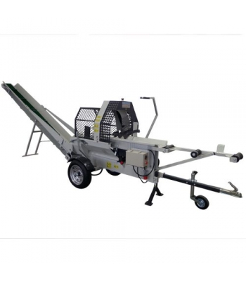 LUMAG SSA400E automatic saw splitter with 400V electric drive