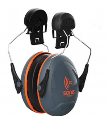 JSP AEB030-0CY-000 Sonis® Compact Low Profile Helmet Mounted Ear Defenders 31dB SNR - to suit JSP Powercap Infinity and JSP Evo + Skyworker Helmet ranges