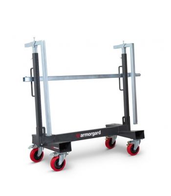 Armorgard LoadAll LA750PRO Board PRO Trolley 750-PRO inc Handle + Clamp Kit - 2455x600x2030mm