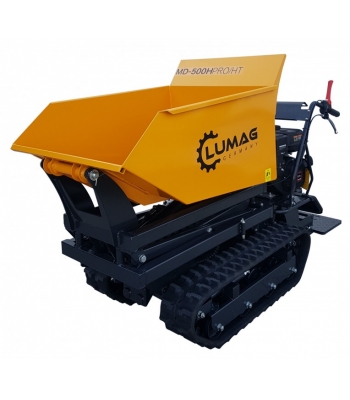 Lumag MD500H PROHT 500kg Petrol Mini Dumper with Hydraulic Tip and High Lift
