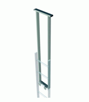 Zarges Galvanized Steel Shaft Ladder with Stand Off