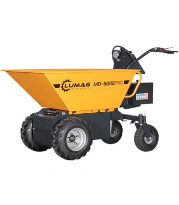 Lumag MD500EPRO 500kg Electric Power Barrow 48v 2wd Manual Tip