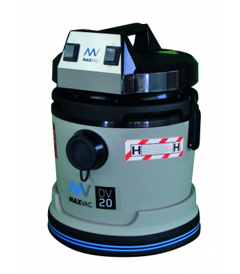 MaxVac DV20-HB H-Class Vacuum - 20 Litre - 110v/240v