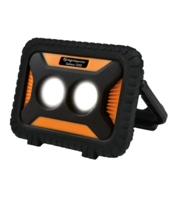 Nightsearcher Galaxy-1200 Rechargeable Twin Beam Work Light