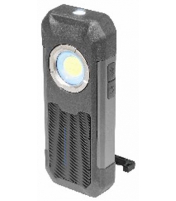 Nightsearcher BeatLite 550 Compact LED Work Light with Bluetooth Speaker