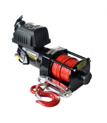 Warrior NINJA 2000lb Electric Winch 12V (20SPA12)/24V (20SPA24) – Synthetic Rope