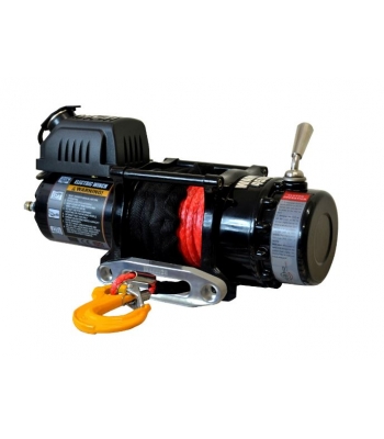 Warrior NINJA 4500lb Electric Winch 12V (45SPA12)/24V (45SPA24) – Synthetic Rope