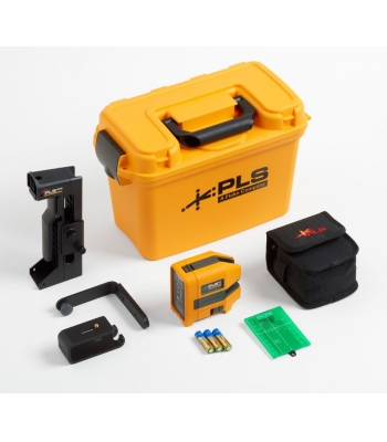 Pacific Laser System PLS 6G KIT, Cross Line and Point Green Laser Kit (Optional Battery Pack Available)
