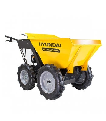 Hyundai HYMD250 196cc 4-Wheel Drive 250kg Payload Mini Dumper / Power Barrow