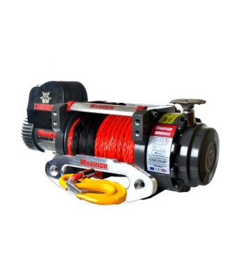 Warrior SAMURAI 20000lb Electric Winch 12V (200SA12)/24V (200SA24) – Synthetic Rope