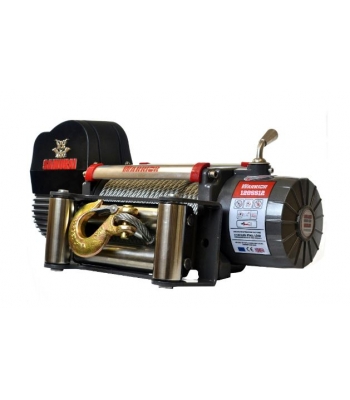 Warrior Samurai 12000lb 12v (120SS12)/24v (120SS24) Electric Winch With Steel Cable