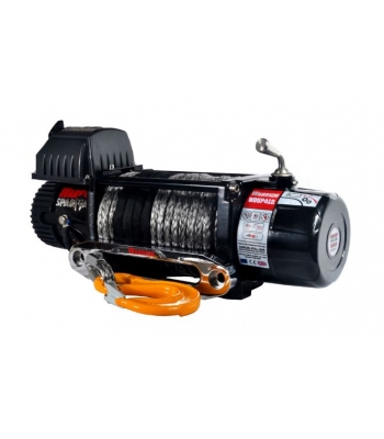 Warrior SPARTAN 8000lb Electric Winch 12V – Synthetic Rope