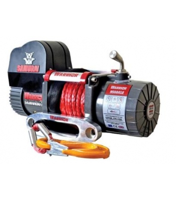 WARRIOR SAMURAI 9500 SHORT DRUM ELECTRIC WINCH - SYNTHETIC