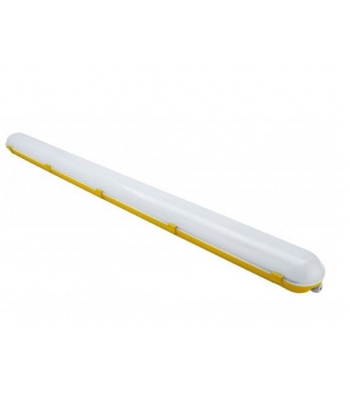NON EMERGENCY NON-CORROSIVE 110v LED LIGHTING SINGLE 4FT - 1260x95x75mm