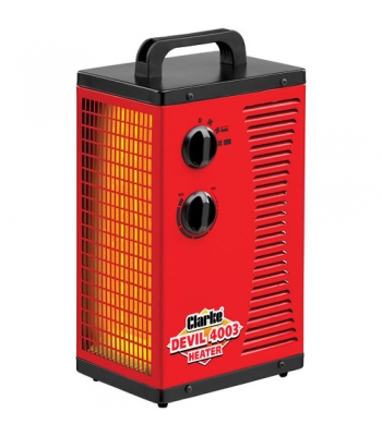 Clarke Devil 4003 2.8kW Workshop PTC Fan Heater