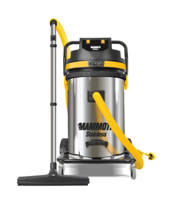 V-TUF MAMMOTH STAINLESS - 3.5kW 80L Twin Motor Industrial Wet & Dry Vacuum Cleaner with Accessories 110/240v