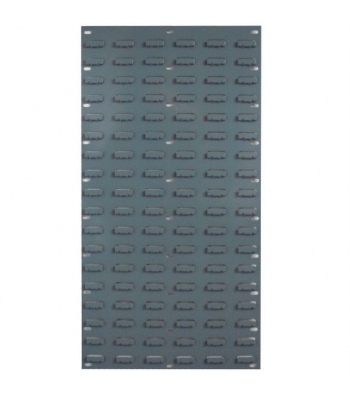 Barton TP2 Wall Mounted Louvred Panel 457mm x 946mm - Grey (Pack of 2) - 010102/2