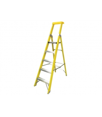 Zarges GRP Platform Steps Platform Height 1.37m 5 Rungs - code 300805