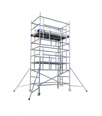 Lewis Advanced Guard Rail Towers (AGR) - 2.5m Long x Double Width - Various Platform Heights