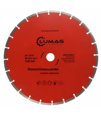 Lumag DS350S Segmented Diamond Blade to suit the STM350-800