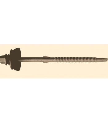 Evolution 6.3 x 110mm Self Drilling Fibre Cement Board Screw c/w Baz Washer per 100 - SSDH6.3-110-3
