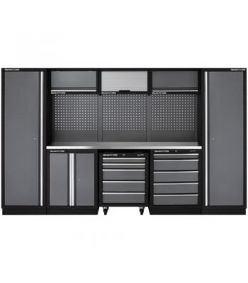 Clarke COMBGMS03 Modular Storage System 16 Piece Package Stainless Steel - Code 7632901