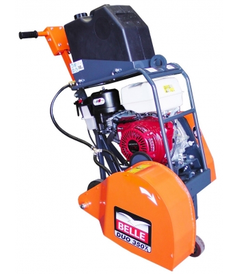 Altrad Belle Duo 350X Micro-Trenching 14 inch  Twin Blade Floor Saw-13Hp Honda Petrol DSXA01