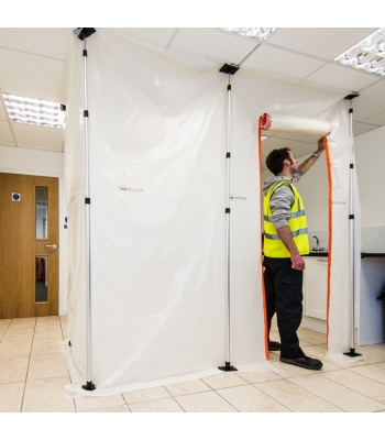 ProGuard Extendable Temporary Screening Prop Max Height 4m (Pack of 2) - Code PSQS4