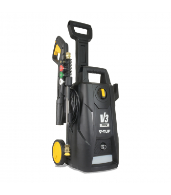 V-TUF V3 135 Bar Electric Pressure Washer 2000w Motor 240v - With Patio Cleaner & Foam Cannon