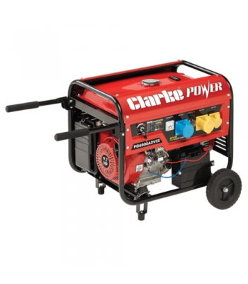 Clarke PG6500ADVES - EURO 5 5.5kVA (230V/115V) Dual Voltage Petrol Generator - 8857856