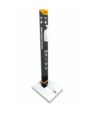 V-TUF HANDS FREE SANITISER STATION - 1LITRE CAPACITY, SANITISER NOT INCLUDED