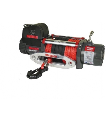 Warrior Samurai Next Generation 9500 Electric Winch - Armortek Rope - 12v (950VA12) / 24v (950VA24)