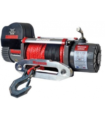 Warrior Samurai Next Generation 12000 Electric Winch - Armortek Rope - 12v (120VA12)