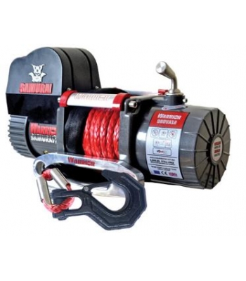 Warrior Samurai Next Generation 9500 Short Drum Winch - Armortek Rope - 95DVA12