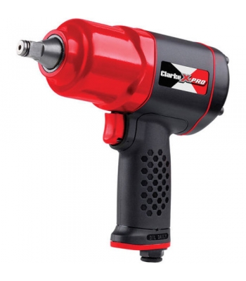 Clarke CAT198 X-PRO ½” Composite Air Impact Wrench With Extension Bar - 3120515