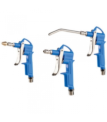 Clarke CAT212 4 Piece Multi Nozzle Air Blow Gun Kit - 3120529