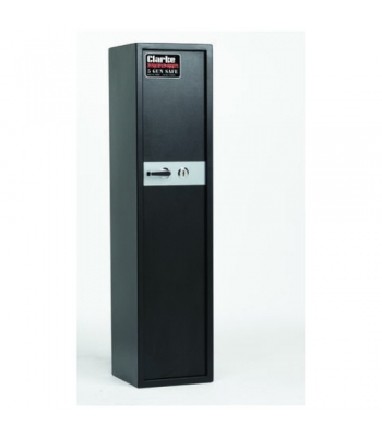 Clarke CGS5K 5 Gun Cabinet With Ammunition Storage And Key Lock - 7724023