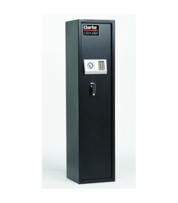 Clarke CGS5D 5 Gun Cabinet With Ammunition Storage And Electronic Lock - 7724029