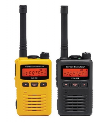 Vertex EVX-S24 UHF Digital Port, Liion Bat, ATU-20DS Stubby AE & USB Chg Black - AC146U502-MSI
