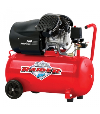 Clarke Raider 15/550 50 Litre V-Twin Air Compressor (2.2kW / 3HP) - 2242117