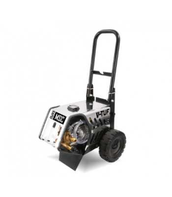 V-TUF RAPIDMSC 240v MOBILE COLD PRESSURE WASHER with STAINLESS COVER 130 BAR @ 9 L/Min - Includes 9m Hose
