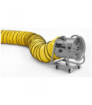 Clarke 16” Flexible PVC Duct For Contractor CON400 Ventilation Fan - Yellow - 3230484