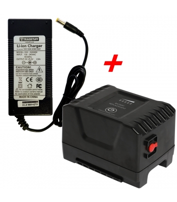 Trade Tuff TUFF-T Li-ion Battery + Charger - T4000-22.2+CH