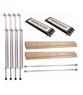 Youngman 37042100 PAXTOWER EN1004 STABILISER AND TOE BOARD PACK