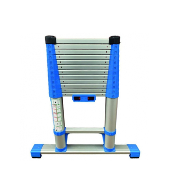 Zarges Compactstep 3.2M Telescopic Ladder & Stabiliser Bar - Code 40410